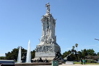 08 The Monument to the Spaniards Monumento de los Espanoles At Sarmiento and Libertador Avenues In Palermo Buenos Aires